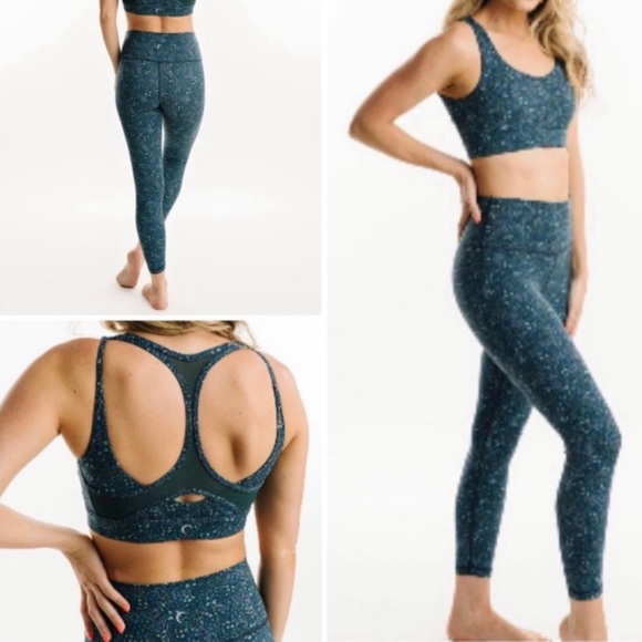 ZYIA Pants - Zyia Active Sprig Blossom Luxe Workout Set